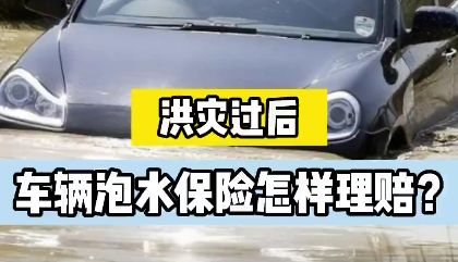 汽车泡水保险赔多少