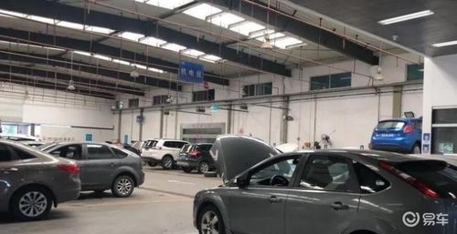 汽车维修店的密度是多少
