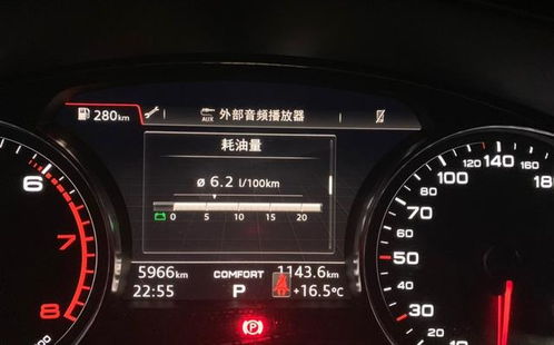 汽车6公里耗油多少