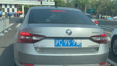 汽车牌照沪A多少钱
