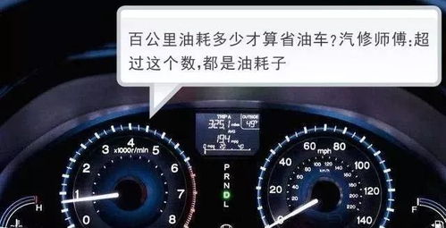 汽车油耗多少算堵车