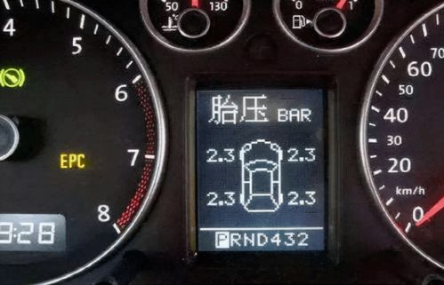 汽车胎压多少正常图