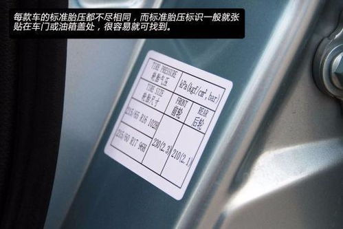 家用汽车胎压值多少 家用汽车胎压值多少