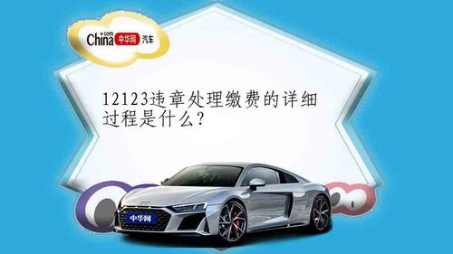 汽车违章处理交费多少
