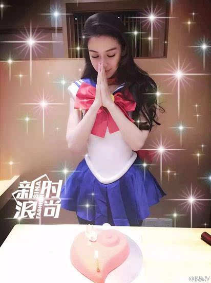 刘诗诗cos水兵月
