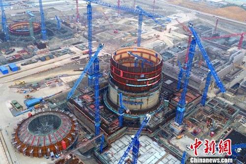 中国具备同时建造40台核电机组能力