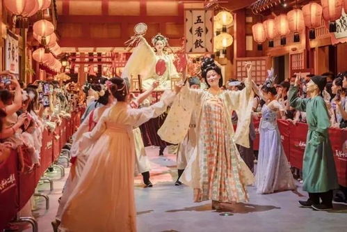 西安再现\三步一公主五步一贵妃\