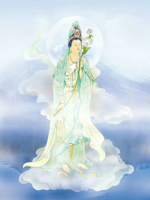 观音菩萨护姻缘图片高清(观音菩萨保佑图片大全)