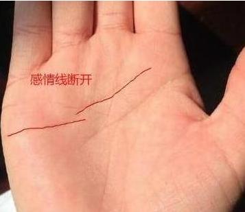 手纹姻缘线有交叉线(手上的姻缘线)