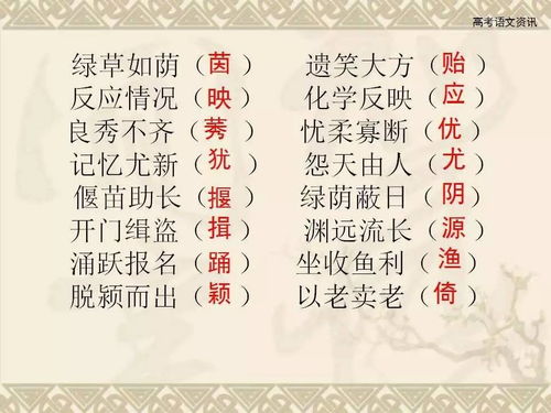 姻缘的错别字大全(姻缘的错别字大全有哪些)