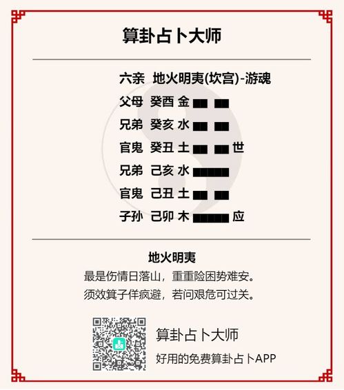 明夷卦 姻缘(明夷卦姻缘详解)
