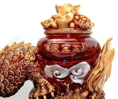 摆龙旺姻缘(屋里摆龙摆件)