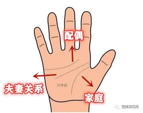 掌纹的姻缘(如何从掌纹看婚姻感情?