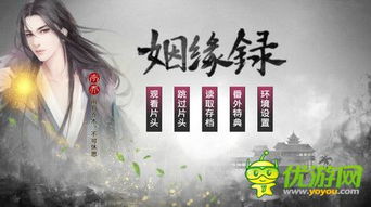 姻缘录游戏(姻缘 游戏)