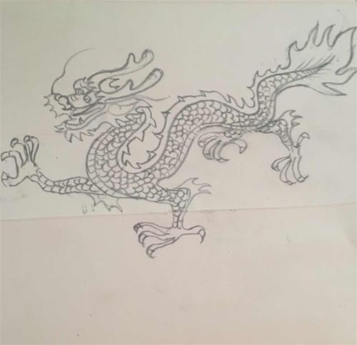 热播短剧画龙画龙变化的画：画龙过程