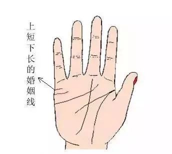 姻缘一条线(一条婚姻线代表什么)